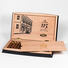 Wooden cigar box